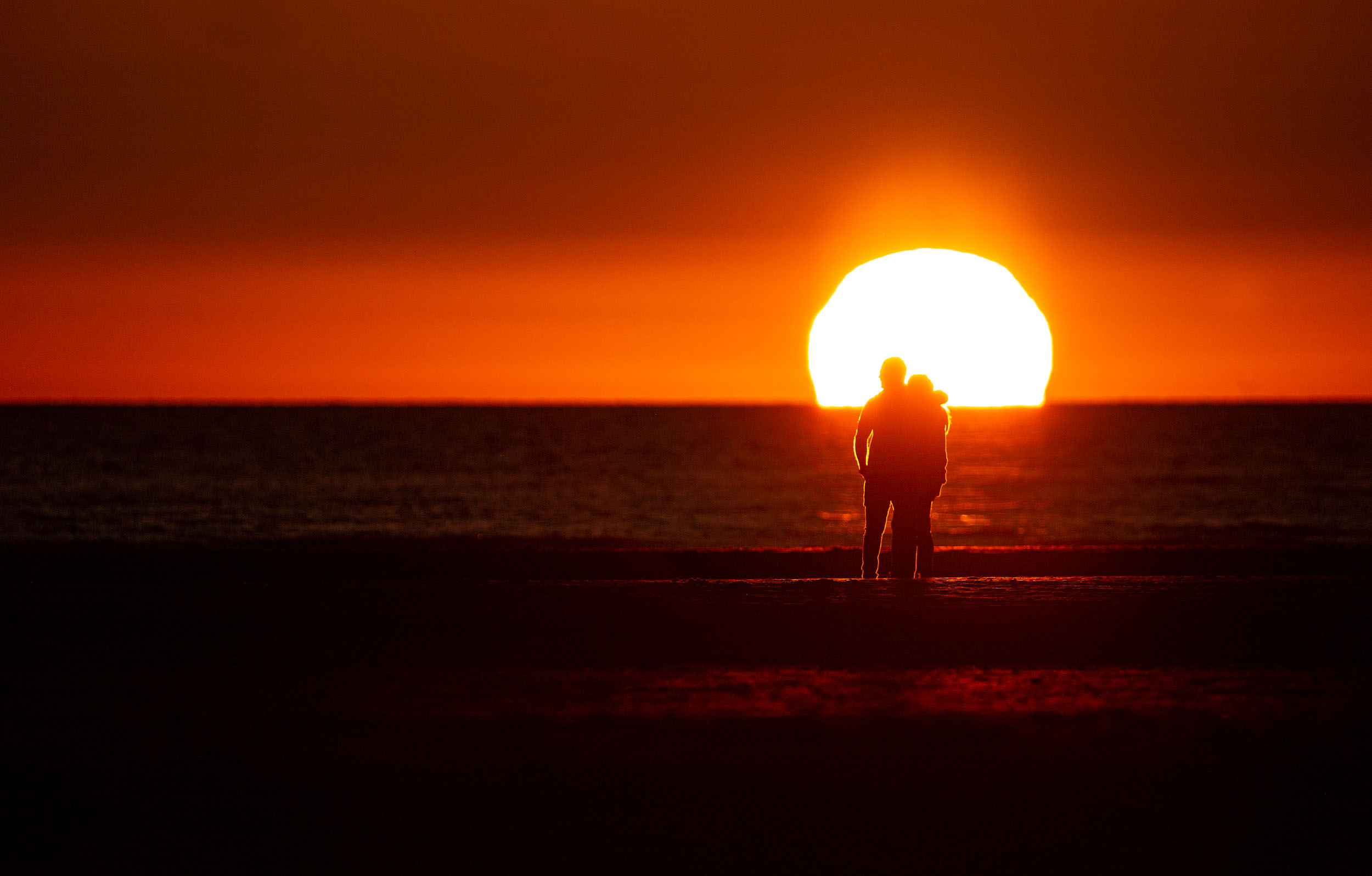 romantic sunset
