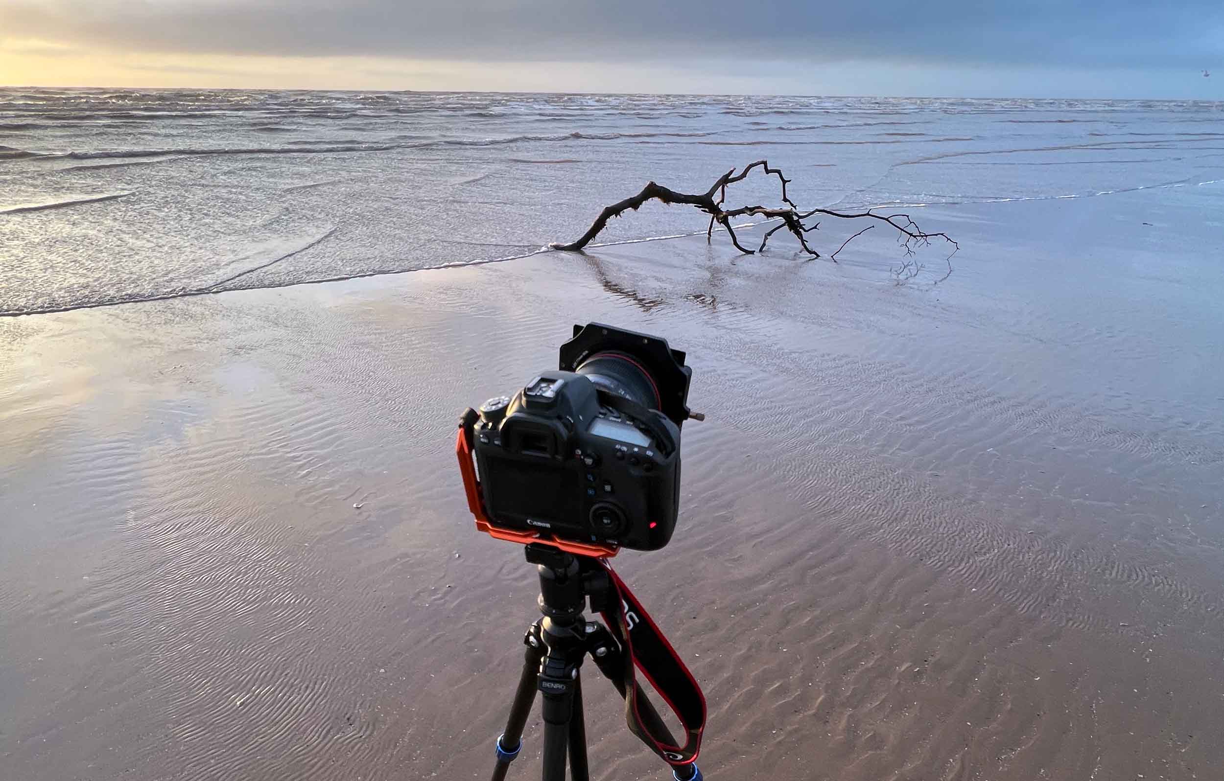 behind the shot