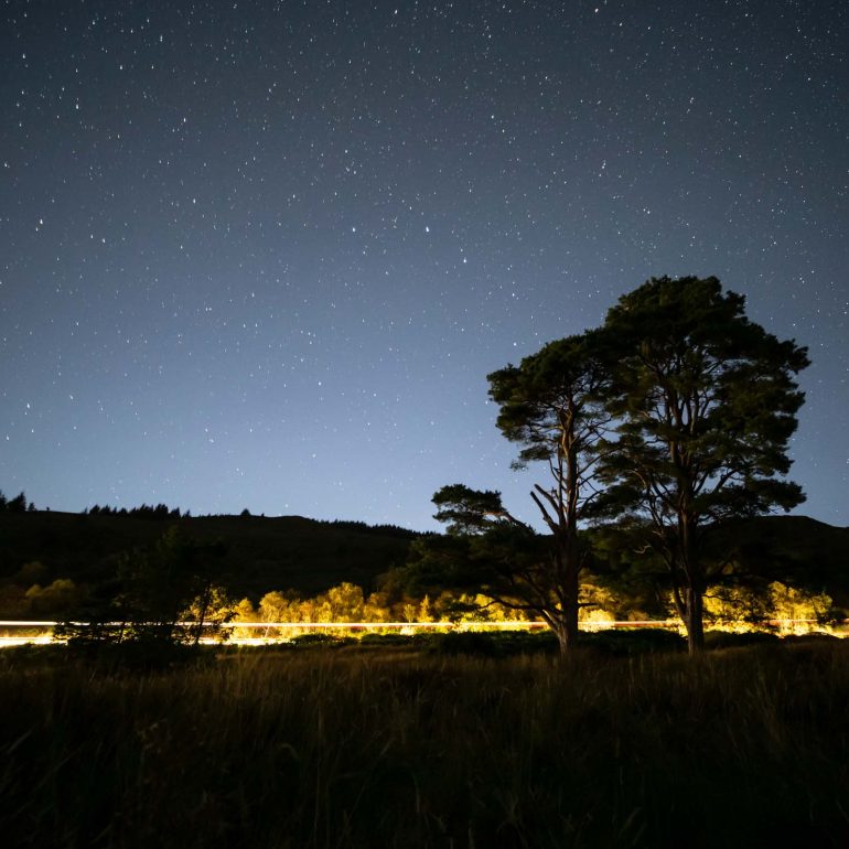 light trail photography