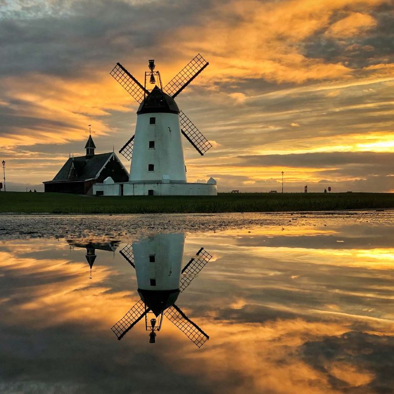 Sunset Lytham Windmill
