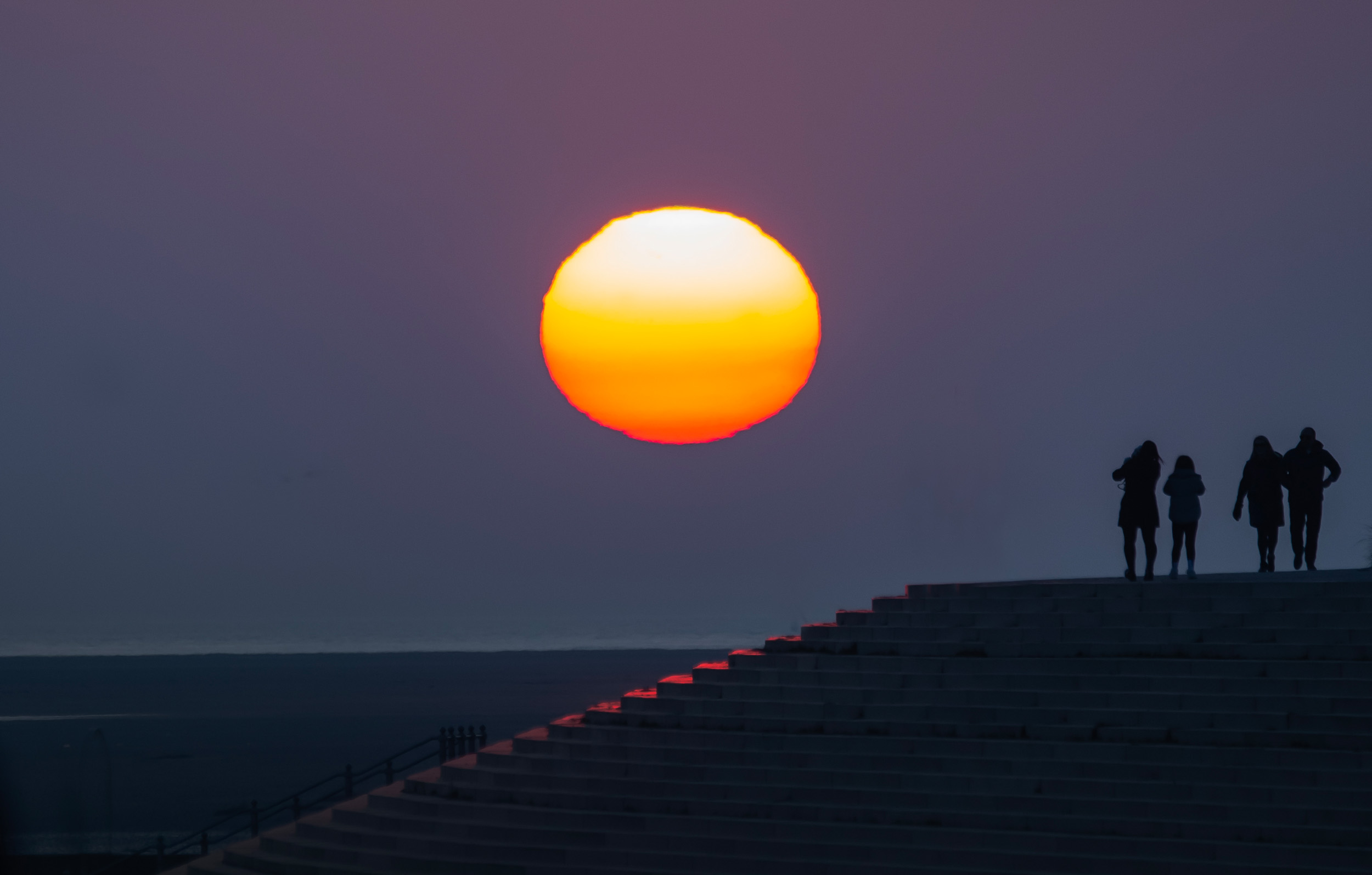 sunset silhouettes