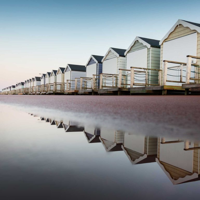 beach huts